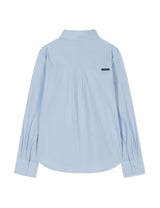 TIE HALF SHIRT(BLUE)