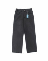 ASCLO バックバンディングストレートデニムパンツ (4color)