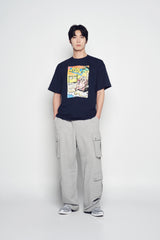 25SS シーサイドリゾートオパンチュウサギ半袖Tシャツ ダークネイビー