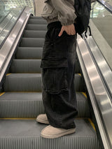 Dement Balloon Cargo Denim