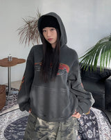 Carmen Flame Dyeing Hoodie