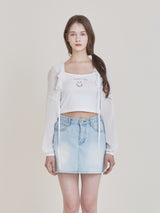 フェアリーシフォンボレロ (White)