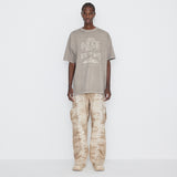 Into The Jungle Pigment Half Sleeve T Beige