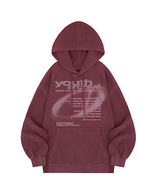 ユースアーカイブシンボルオーバーフィットフーディ - 4COLOR
