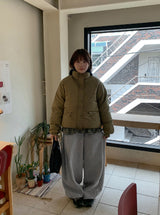 ケトサイドピンタック裏起毛トレーニングパンツ
