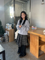 TL Wool Cable Round Knit