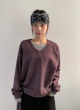 ホットノルディックニットヘアバンド