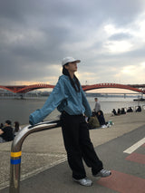solsol hood wind jacket (4color)