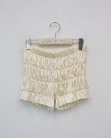 satin smocking bloomer 