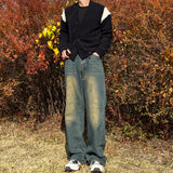 Semi-Wide Side Banding Denim