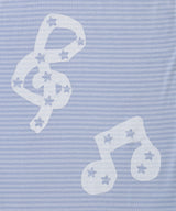 STRIPED MUSIC NOTE LS TEE(CV2GFFT554A)