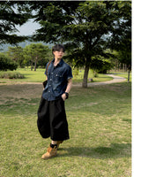 Weron Regular Denim Short Sleeve Shirt