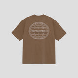 ステッチサークルロゴTシャツ
