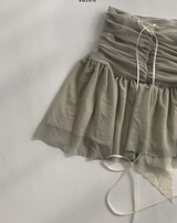 Pererere ribbon strap skirt