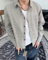 Tinead Crop Check Shirt