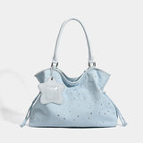 Star Keyring Large Capacity Commuter Tote Bag