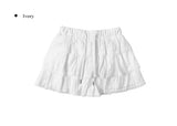 Lying Lace Tiered Banding Mini Skirt