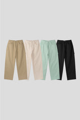 LMN Dove Patch Carpentine Cotton Pants (4 colors)