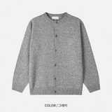 [CROP FIT]ラウンドネックニットクロップカーディガン(6color)