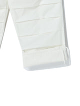 TUCK PANTS WHITE