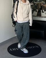 CB Track Knit Hood Zip-up (4C)