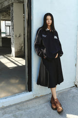 (W) OVERPATCH COLLAR JERSEY
