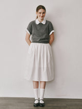Camel round half knit (Camel)