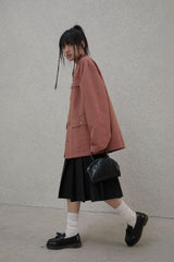 Cotton Oxford Mid Jacket