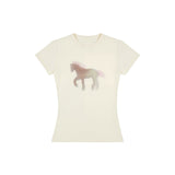 エリラホースグラフィックスリムTシャツ