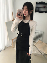 Pillowy bustier top 
