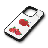 Tomato Needle Cushion Glass bumper Case