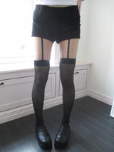 check garter stocking