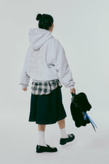 Emblem Hoodie_Light Grey