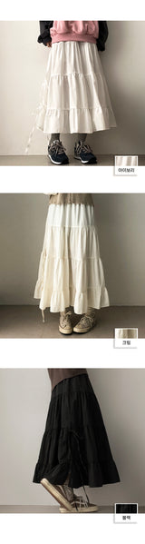 U-erse Strap Kang Long Skirt