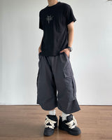 バニーチェックワッペン半袖Tシャツ