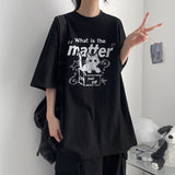 Just Cat Boxy Fit Short Sleeve T-shirt (3 colors) H&L
