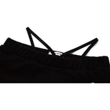 SHIRRING STRING MICROSHORTS_BLACK