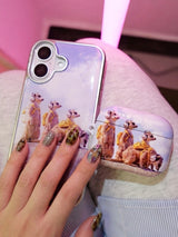 Furry Friends Phone case_Meerkat