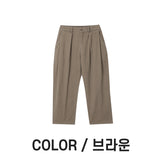 Comfort Two-Tuck Wide Chino Pants 2COLOR