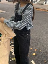 [MADE] [Planning] Slits Stripe Round Cardigan