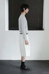 diagonal long sleeve