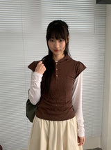 コンバートスターフード半袖Tシャツ