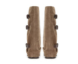 Zadie Triple-Strap Slouch Boots