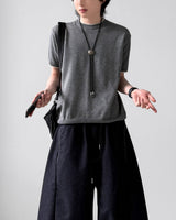 Kelly Muscle Fit Half Knit