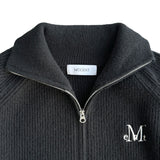MION HIGH NECK 2-WAY ZIP-UP CARDIGAN UNISEX (3COLOR)