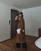 Melbourne single maxi coat