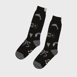 Dolphin Label Socks