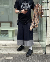 No.0832 P ノンフェードロールアップパンツ
