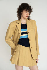 New roman skirt_mustard