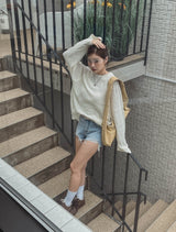 Dear Damage Denim Shorts